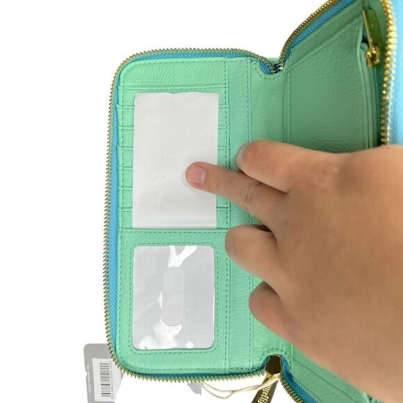 NEW Loungefly Disney Parks A Day In the Parks Mickey and Friends Zip Wallet - Picture 7 of 8